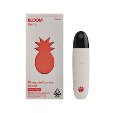 Photograph of product: Bloom Surf Pineapple Express 1g All In One Vape