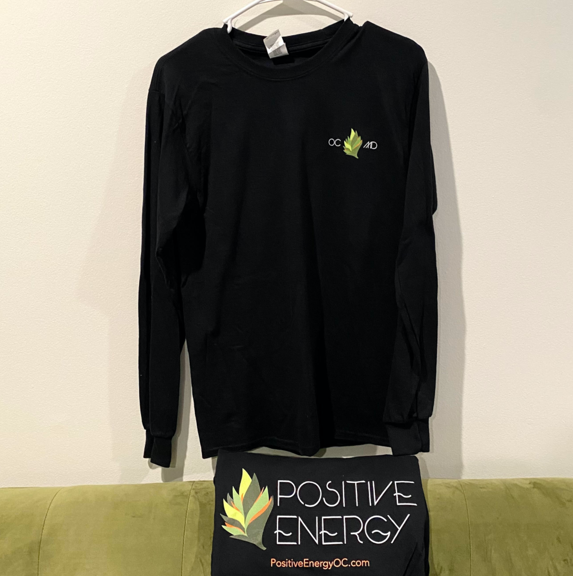 Photograph of product: LS T-Shirt Black XL