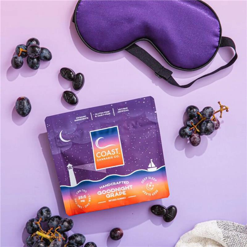 Photograph of product: Gummies 20 Pack - Goodnight Grape 5:1
