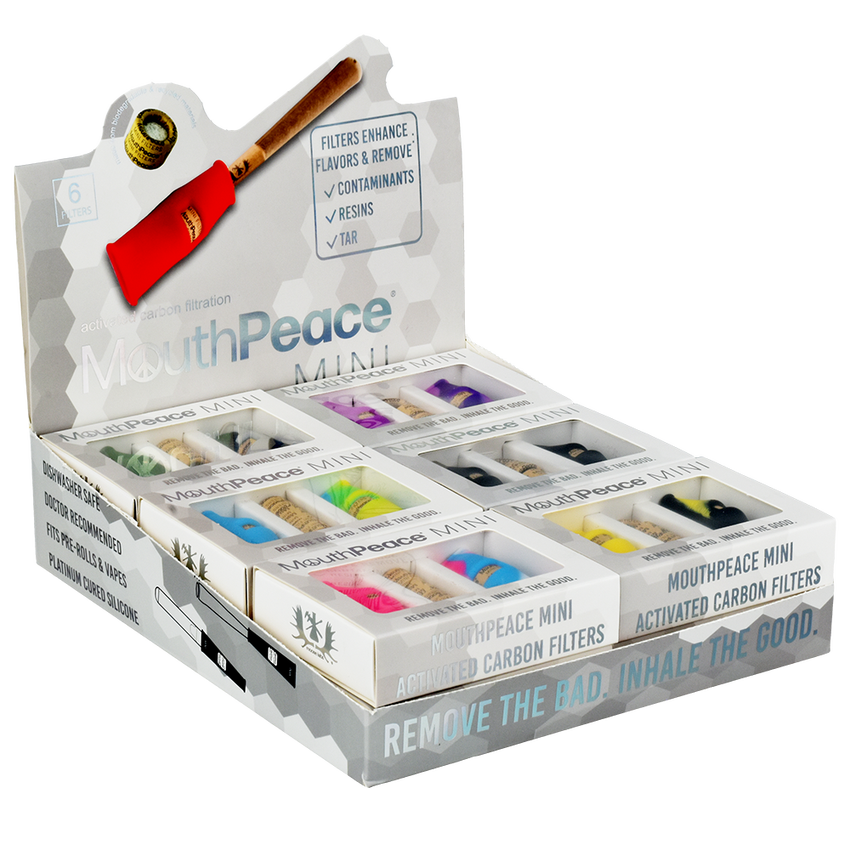 Photograph of product: MouthPeace Mini Air Filter Starter Kit - 2pc - Assorted Colors