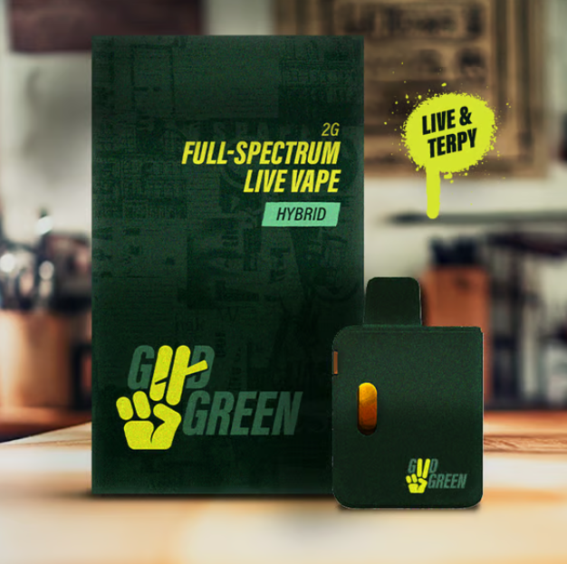 Photograph of product: Good Green Live Sauce Disposable Durban Z (S) 2000mg