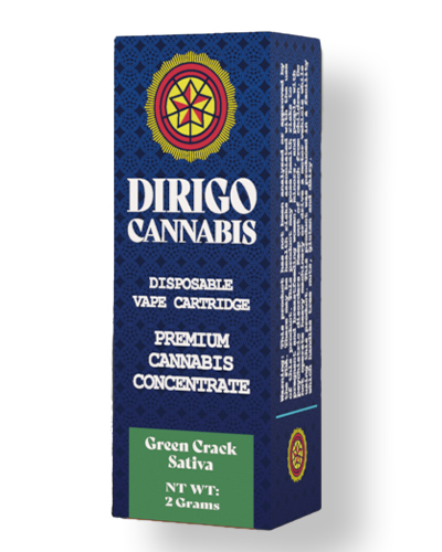 Photograph of product: Dirigo Oui'd - Green Crack Disposable Vape