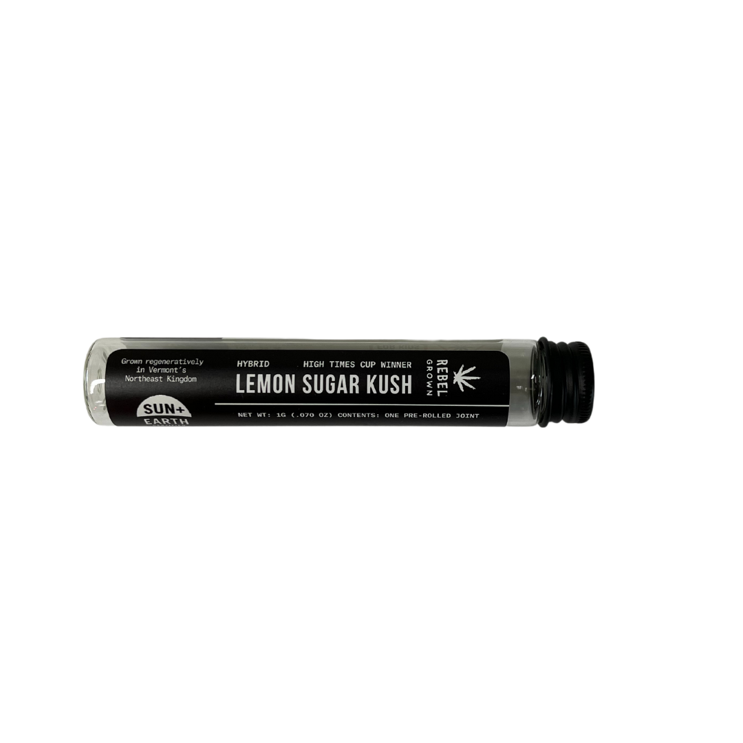 Photograph of product: Lemon Sugar Kush Pre-Roll Single - 1g