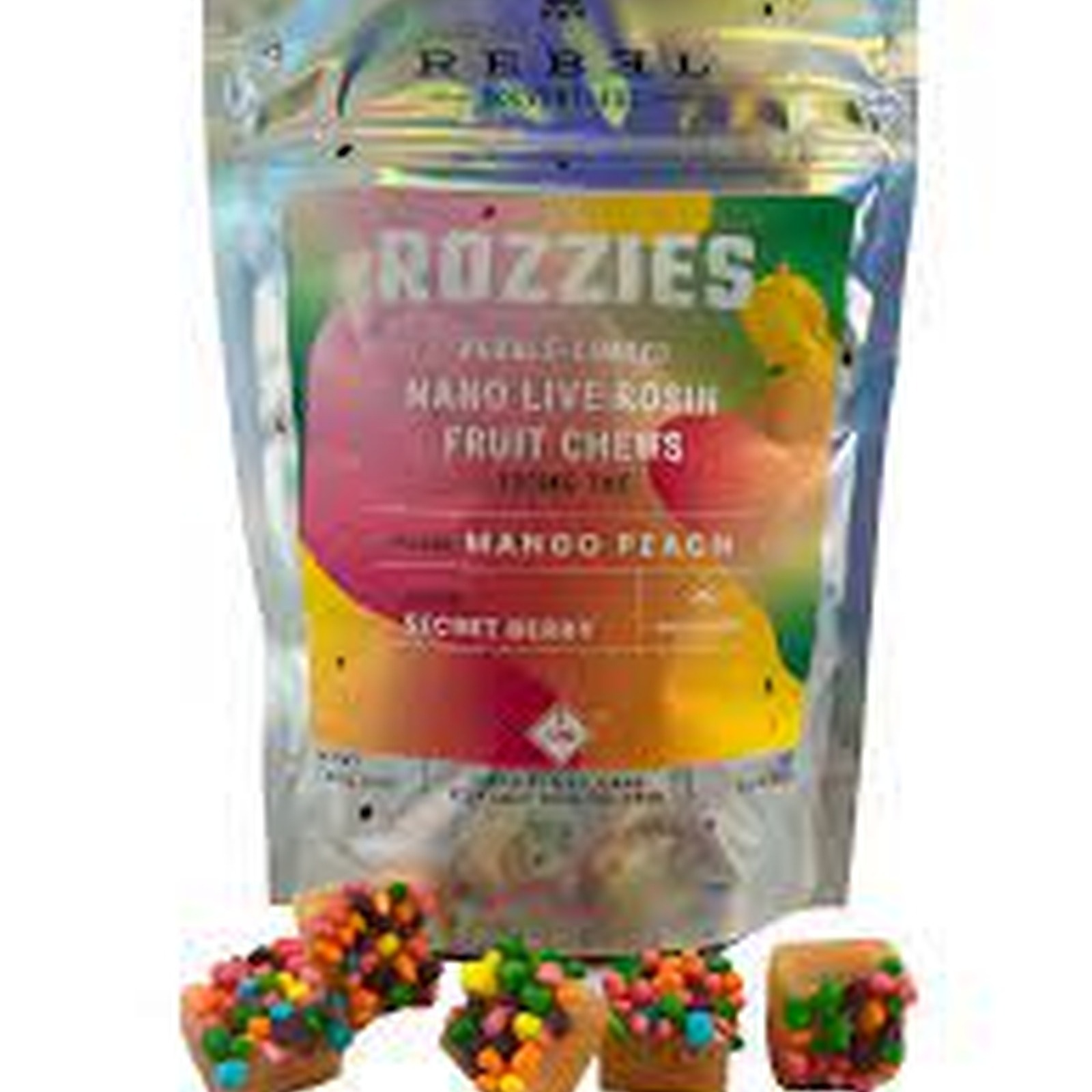 Photograph of product: Rozzies Mango Peach Fast Acting Live Rosin (H)