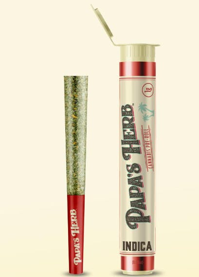 Photograph of product: Kosher Kush (I) 1g Pre-Roll - Retail