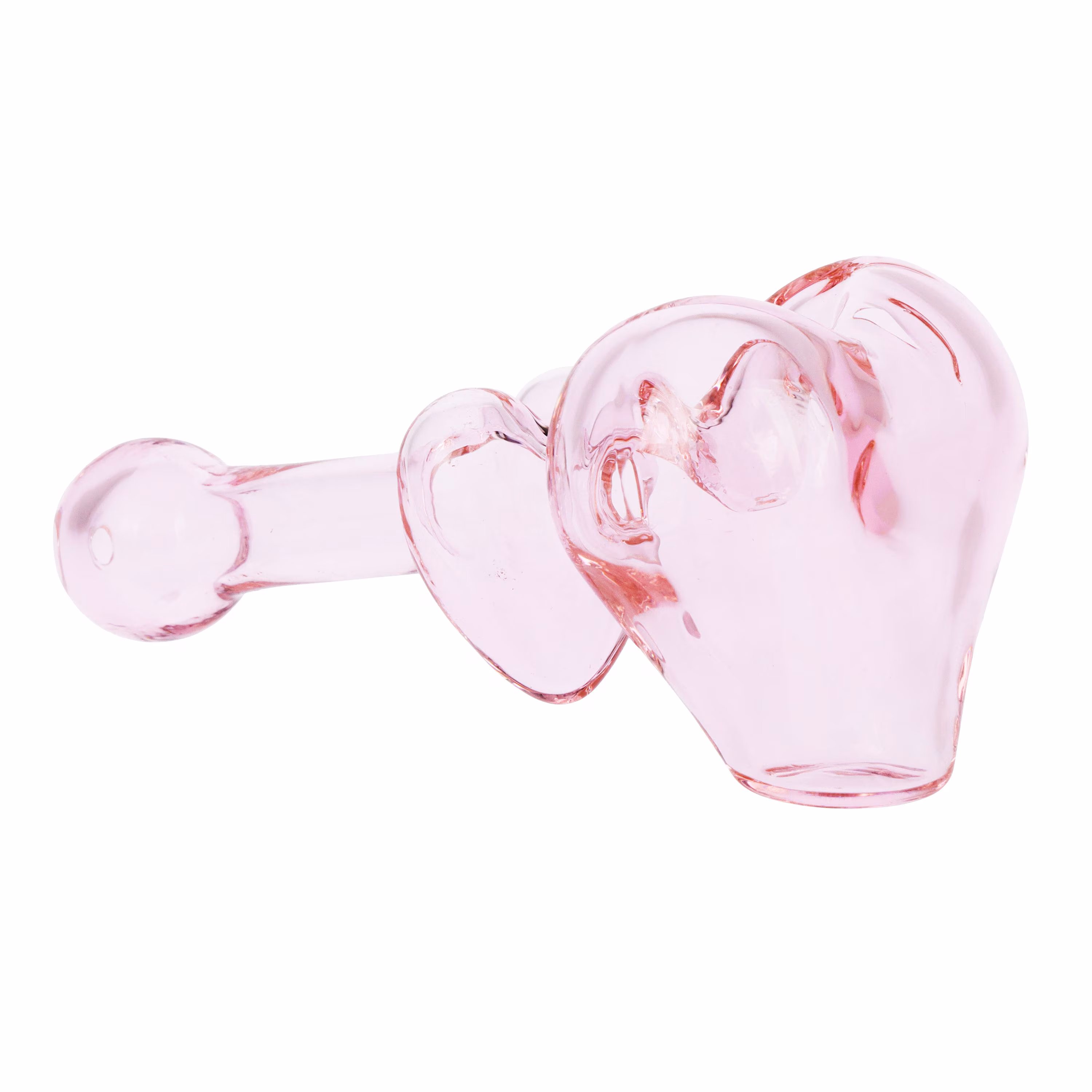 Photograph of product: Lovely Hearts Glass Hand Pipe - 4"
