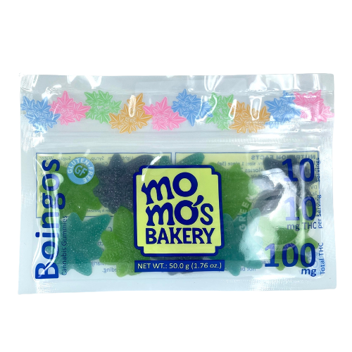 Photograph of product: Oui'd Aurora Borealis Boingos 10-Pack 100mg