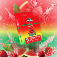 Photograph of product: Amnesia - Watermelon Freeze Bubble au chocolat Inf. Pre Rolls 5PK