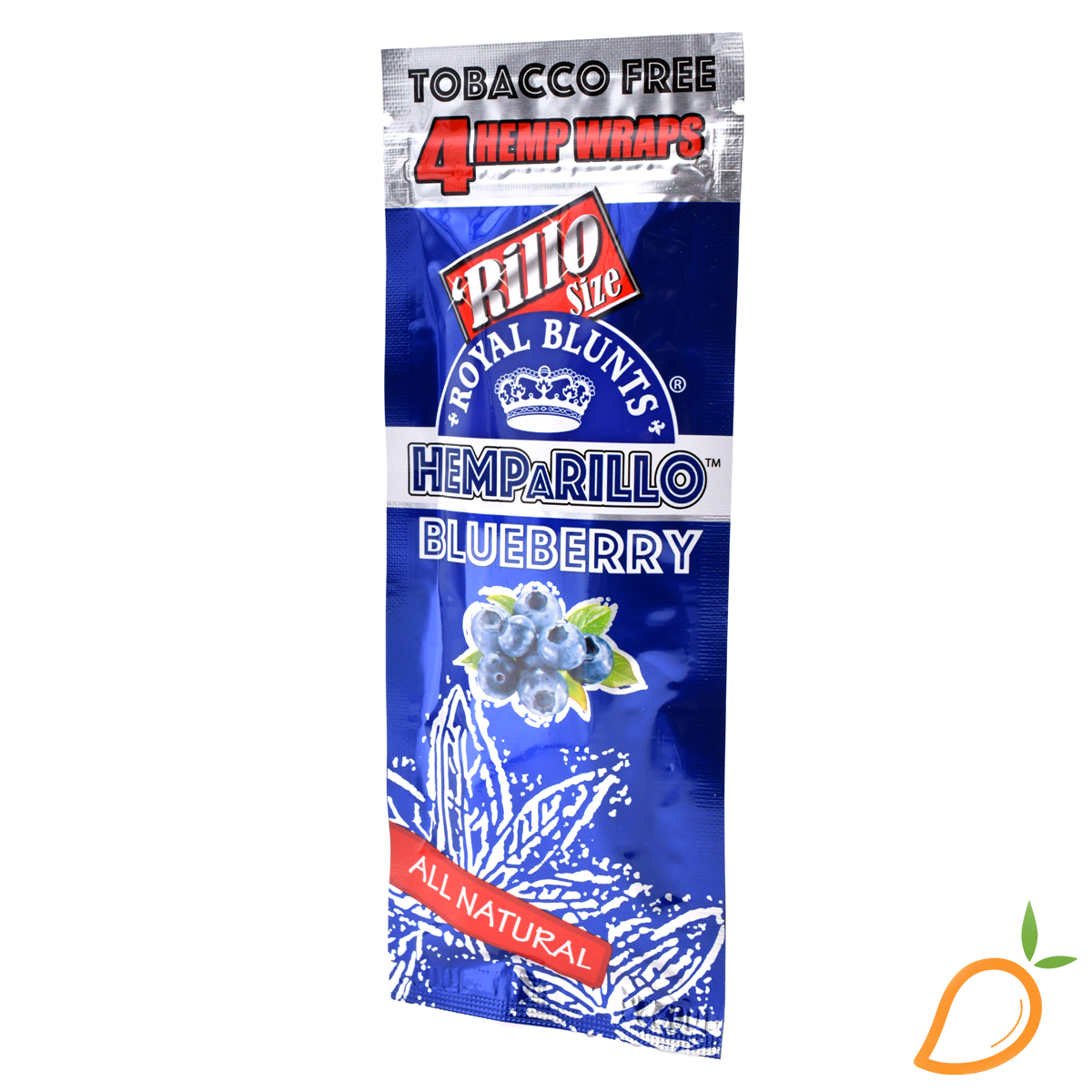 Photograph of product: 4pk Blueberry Hemp Wrap Royal Blunts
