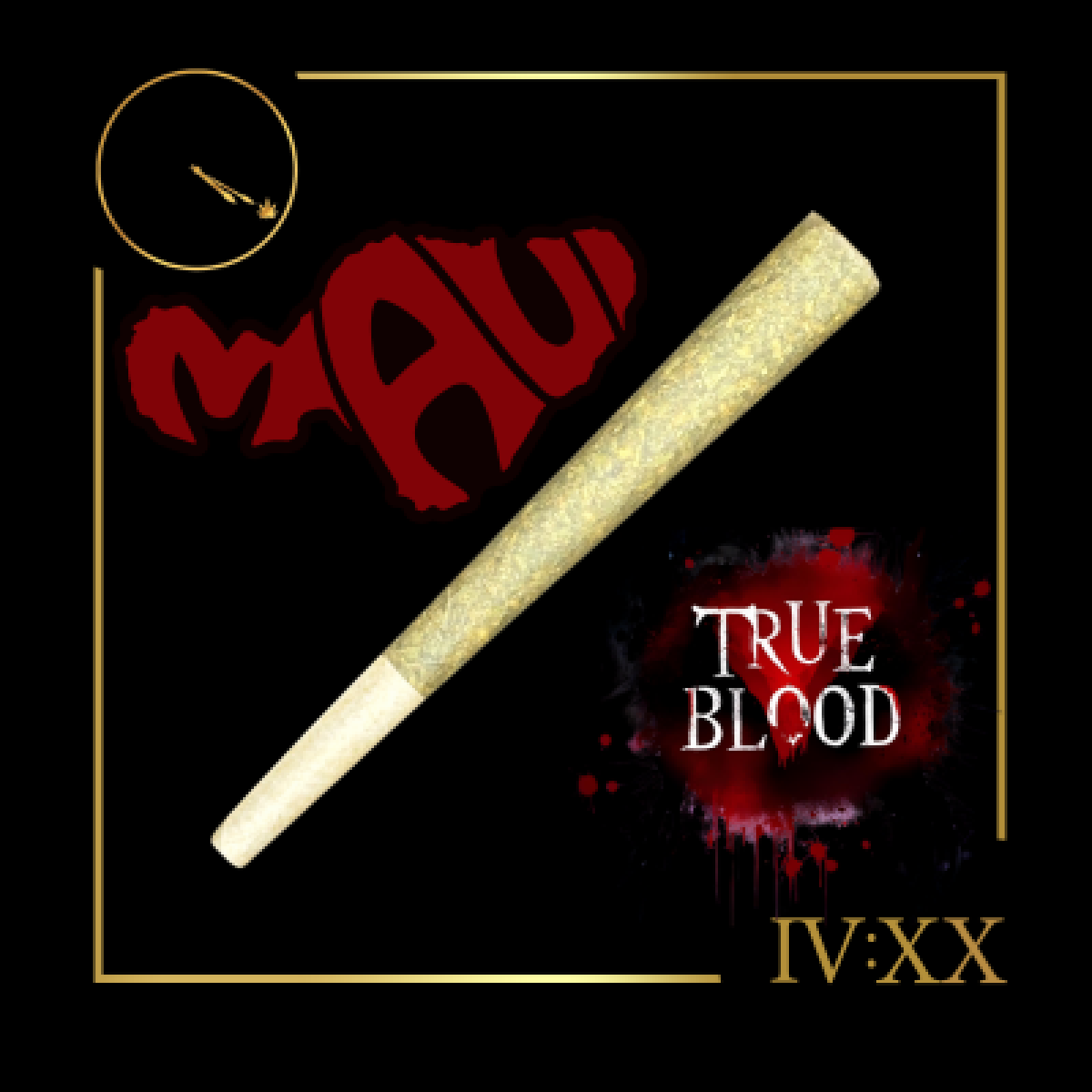 Photograph of product: Maui True Blood Pre-Roll | 1g - Four20