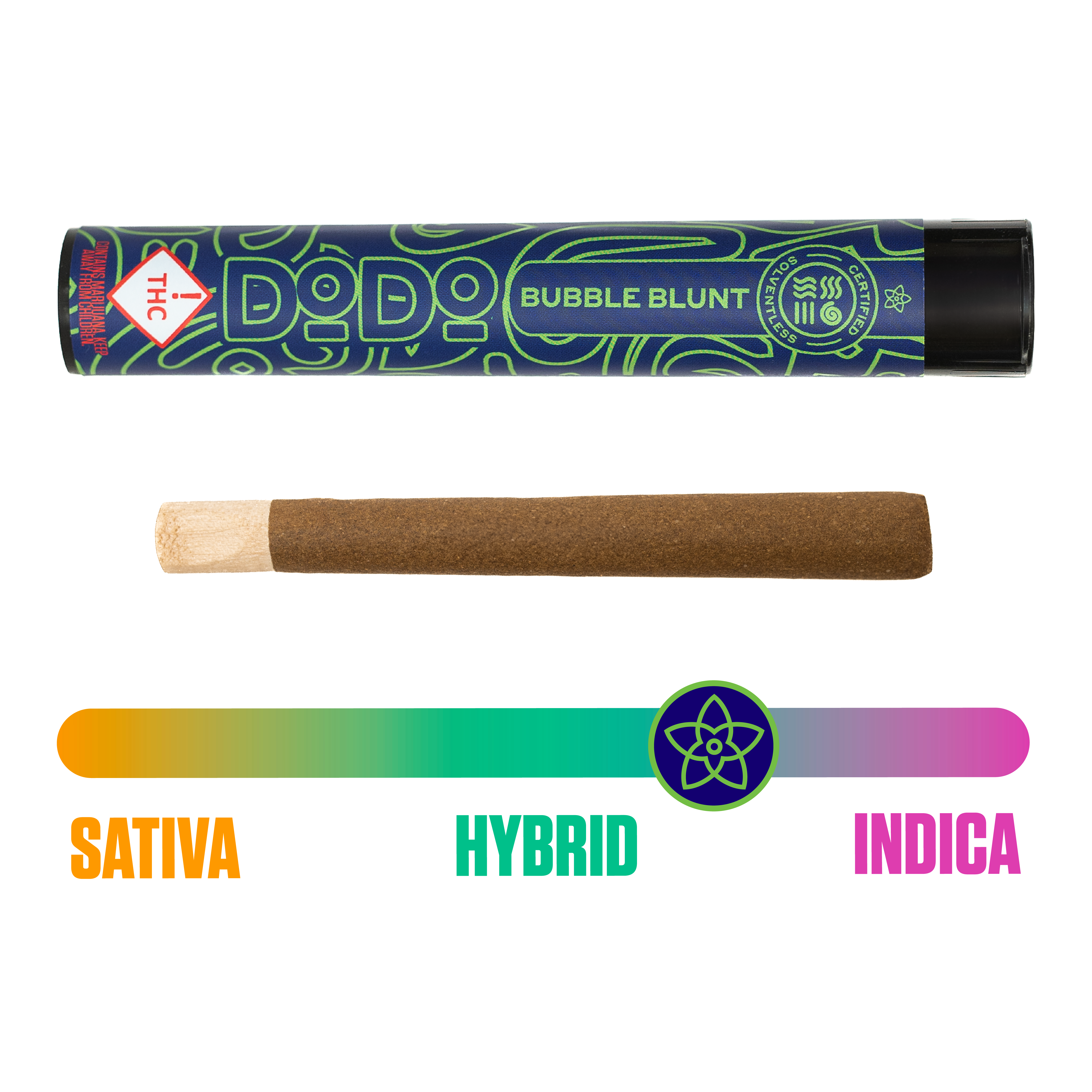 Photograph of product: The Flower Collective - Bubble Blunt - Dodo (H)