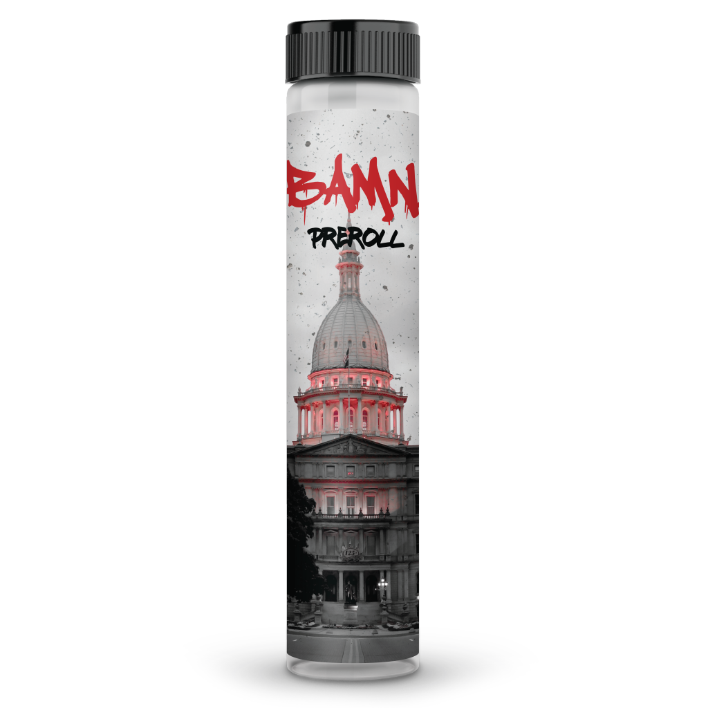 Photograph of product: Bamn White Cherry Gelato Preroll Rec