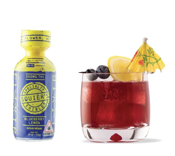 Photograph of product: Blueberry Lemon | au chocolat Rosin Beverage Enhancer | 100mg
