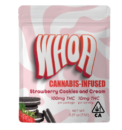 Photograph of product: Strawberry Cookies And Cream Chocolate Bite