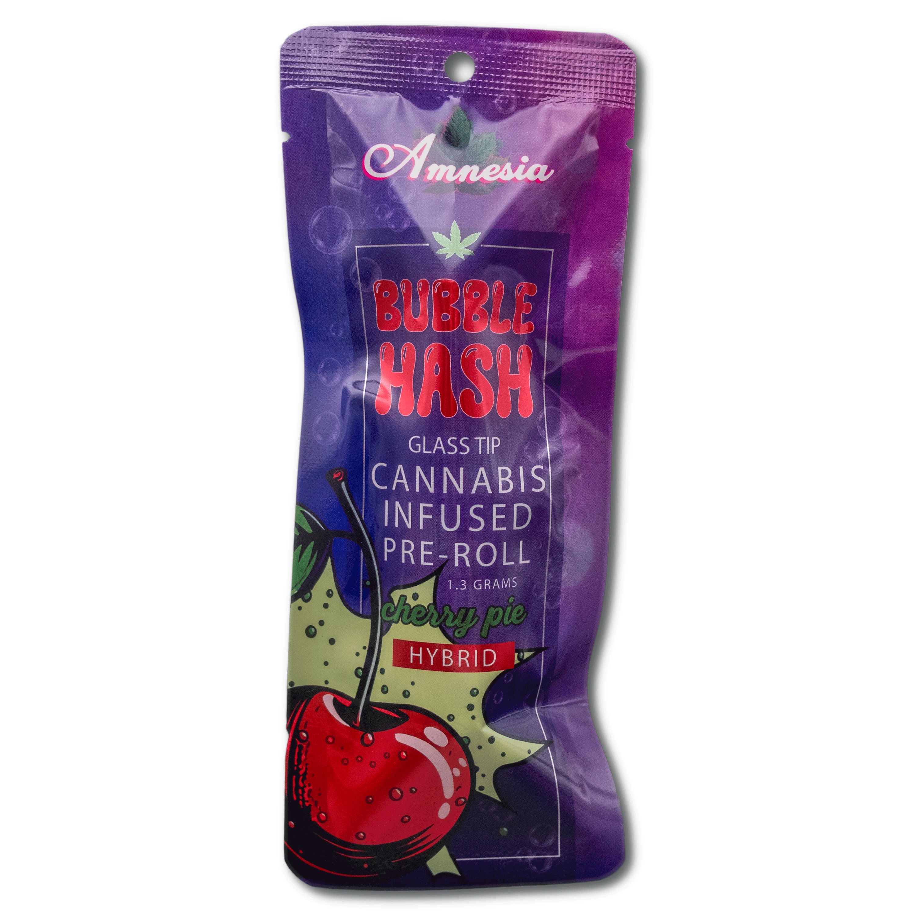 Photograph of product: Cherry Pie | 1.3G Glass Tip Bubble au chocolat Preroll