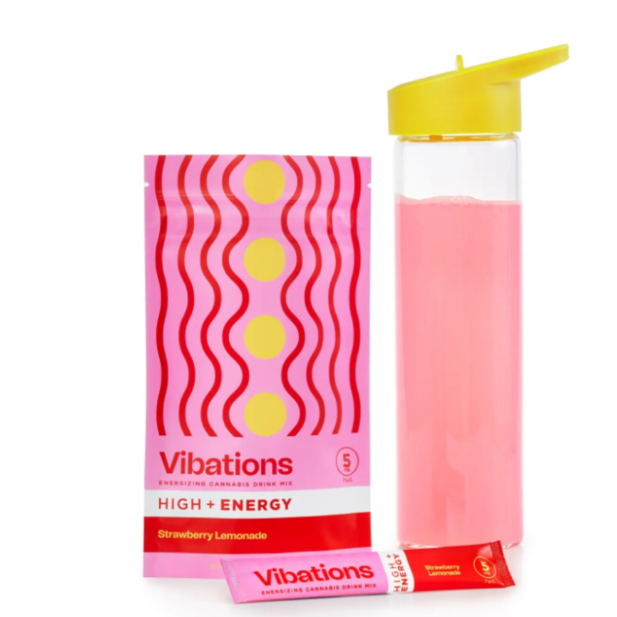 Photograph of product: Strawberry Lemonade | Tea Powder | 5mg | Vibations