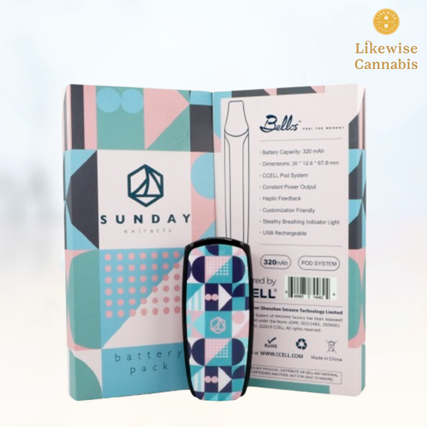 Photograph of product: BLUE & PINK BELLOS BATTERY