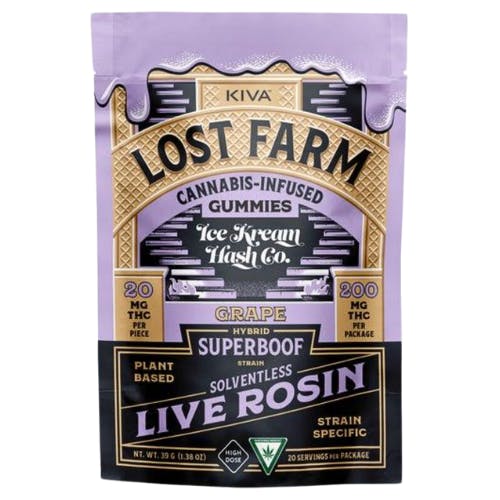 Photograph of product: Lost Farm - Grape Jelly 200mg