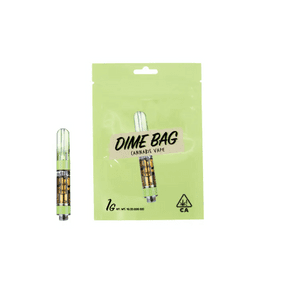 Photograph of product: Dime Bag Cartridge The Purps 1g - 