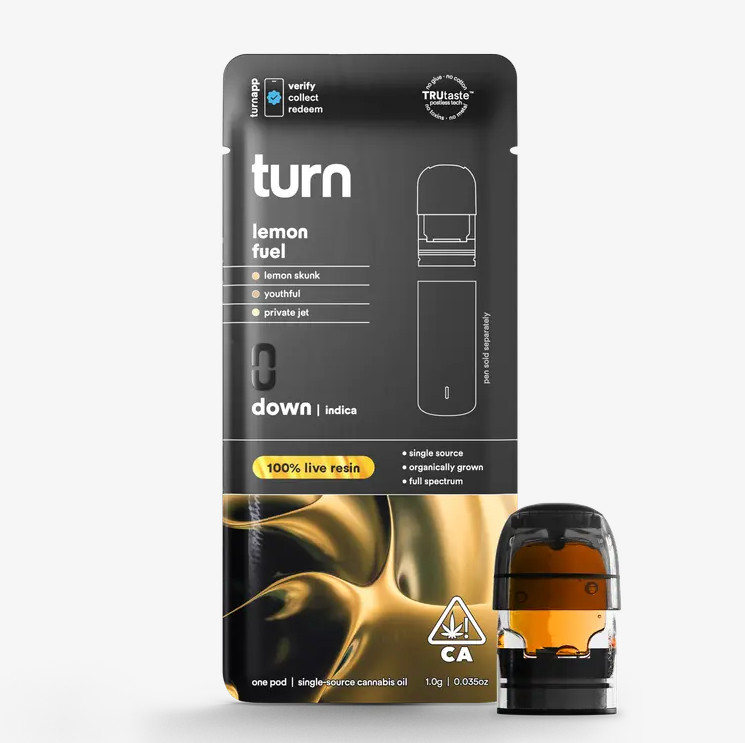 Photograph of product: Lemon Fuel [I] - Live Resin Pod