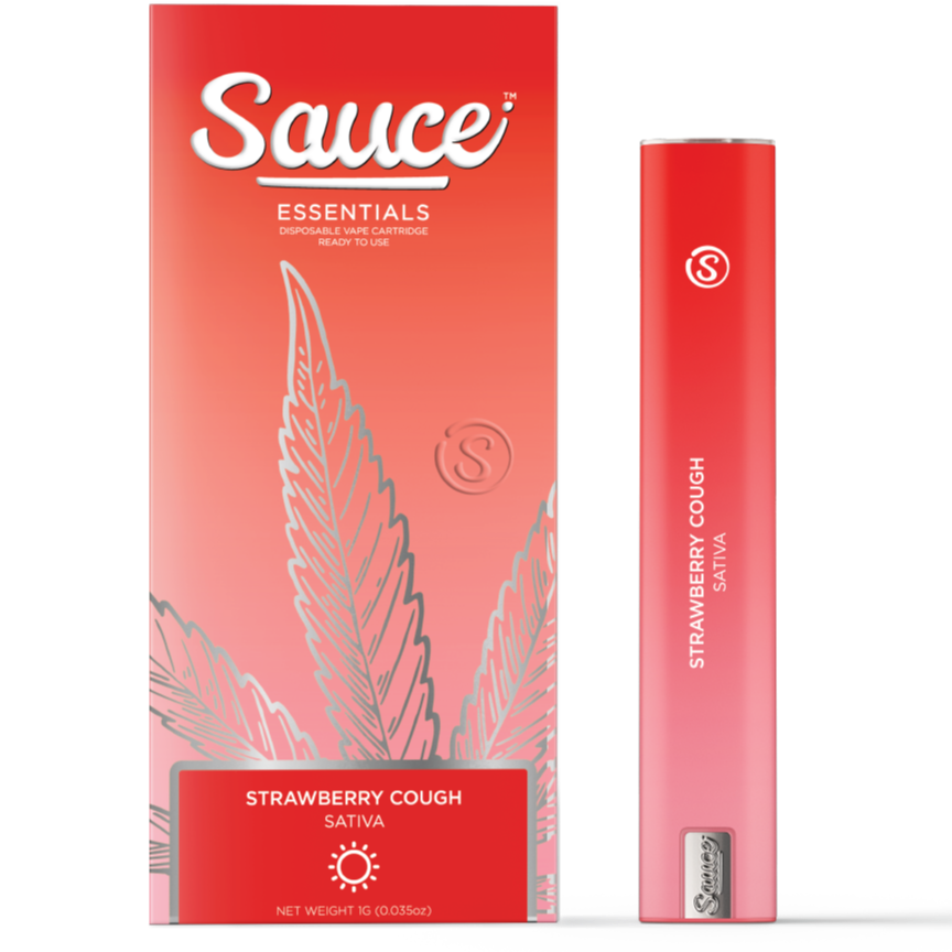 Photograph of product: Sauce- Live Resin Infused 1g: Strawberry Cough