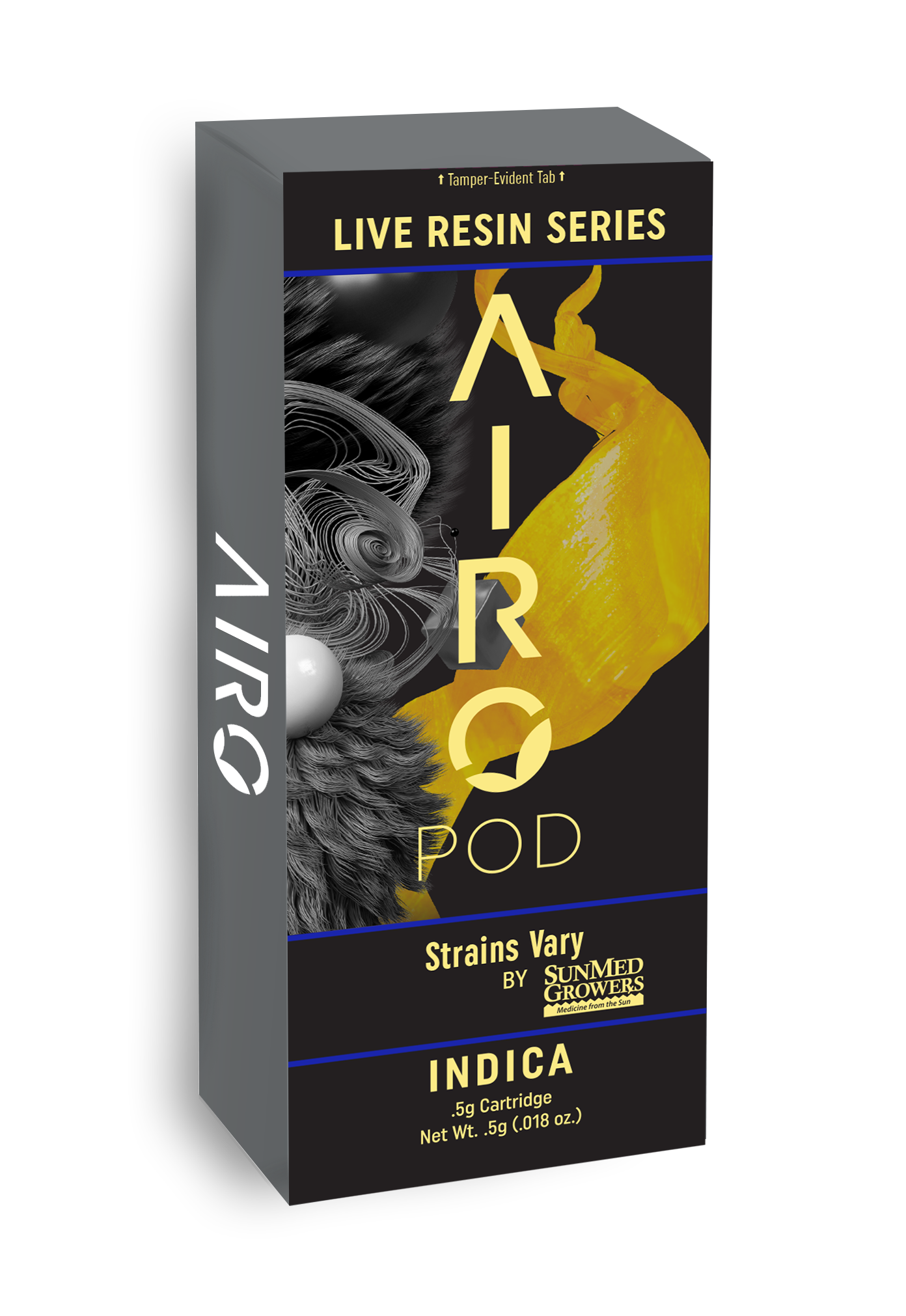 Photograph of product: Hazy Kush Live Resin Vape Cart 0.5g