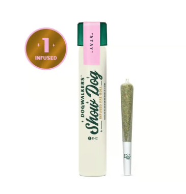 Photograph of product: Dogwalkers | Pre-Roll | Infused | White Fire og | 1g - Oui'd