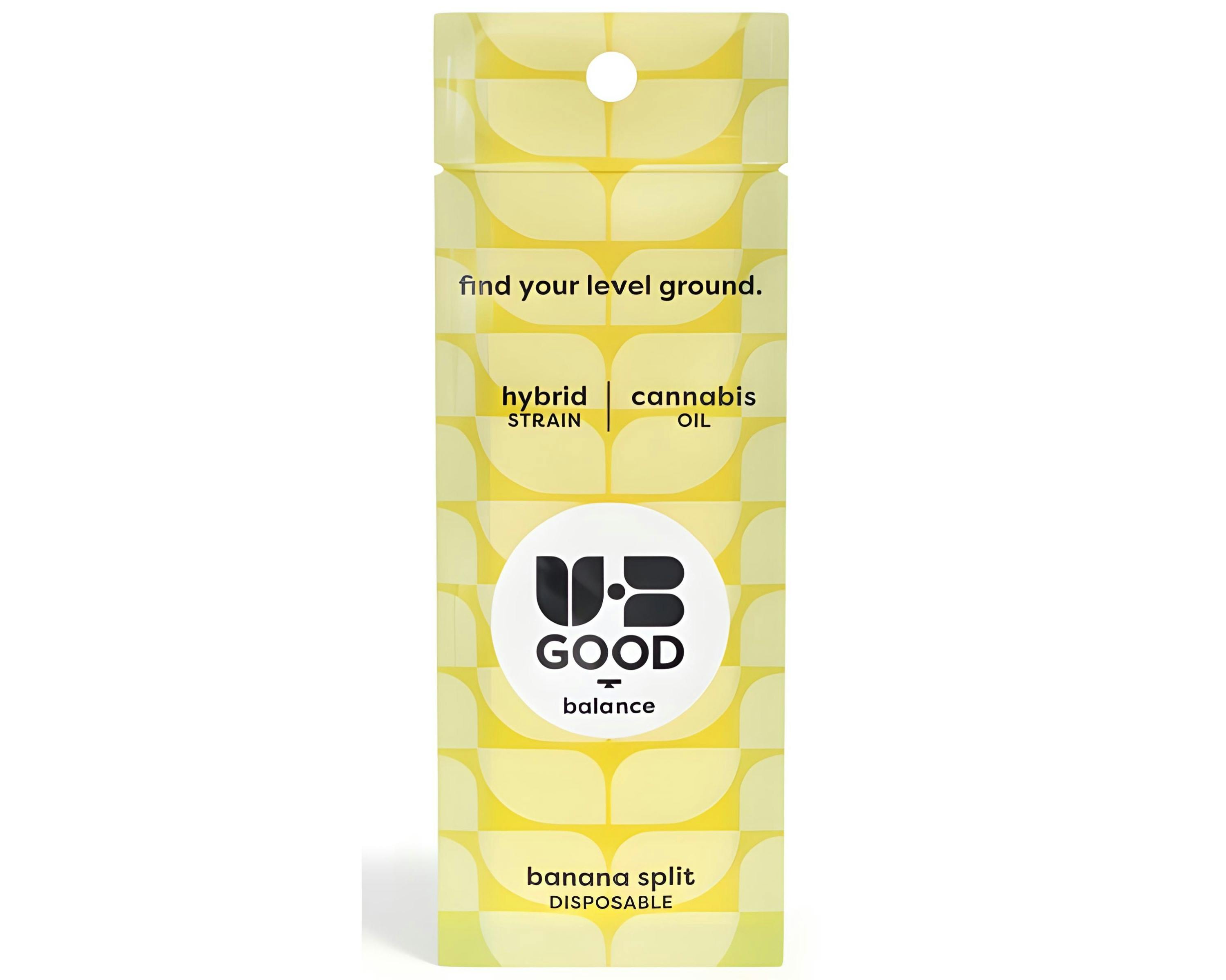 Photograph of product: Banana Split Balance Disposable | 0.5g - 