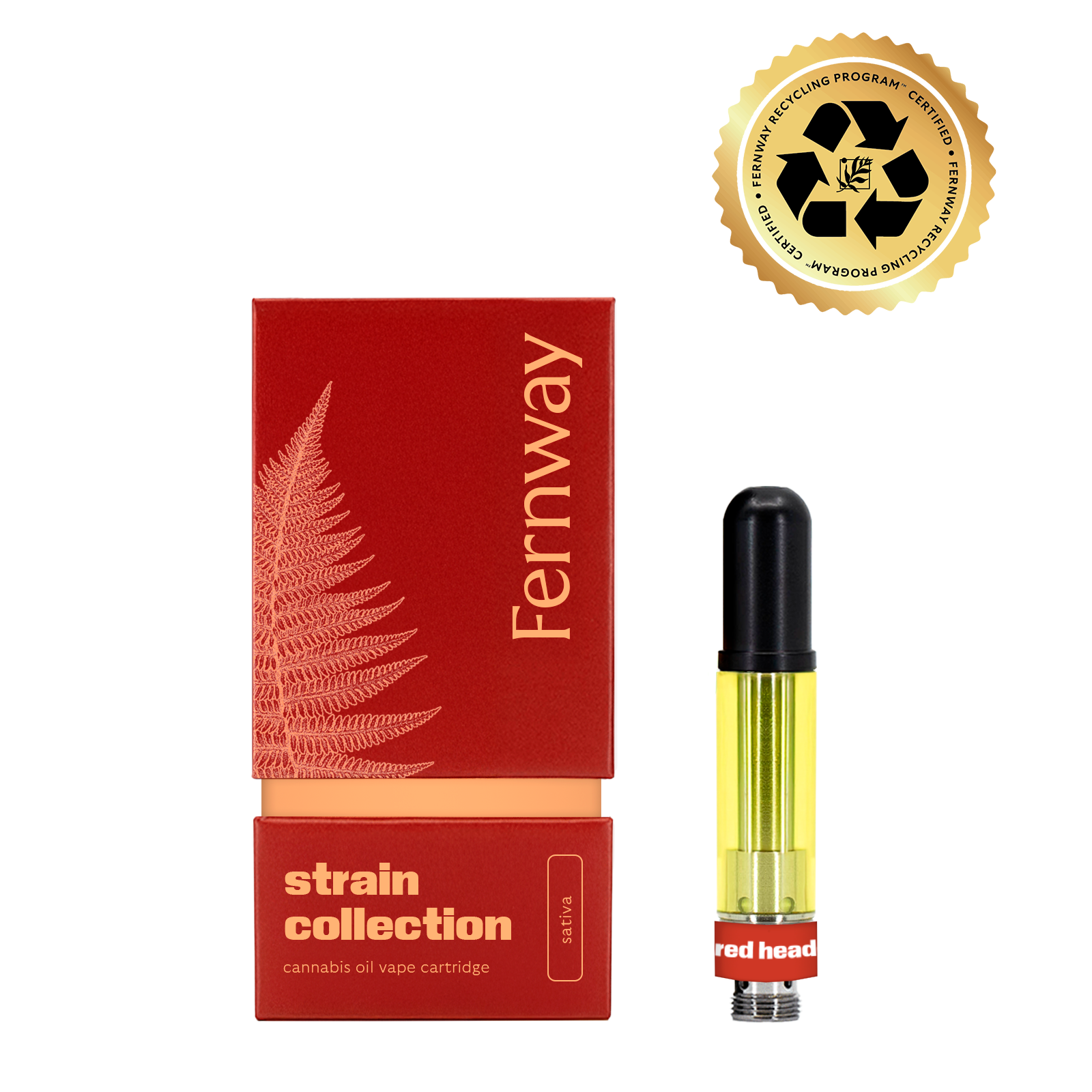 Photograph of product: Fernway Red Headed Stranger (S) Cartridge 1g
