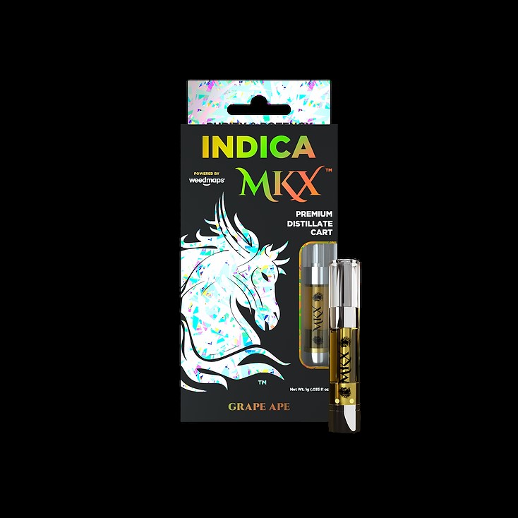 Photograph of product: MKX | Grape Ape Vape Cartridge