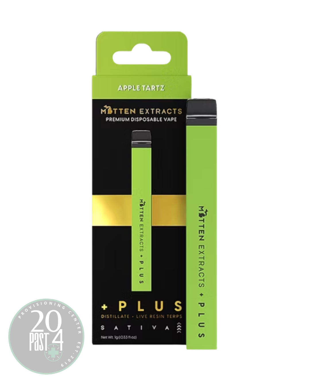 Photograph of Product: Apple Tartz +PLUS Disposable | 1G