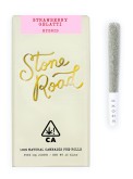 Photograph of product: STONE ROAD STRAWBERRY GELATTI PREROLL 5 PACK HYBRID 3.5G