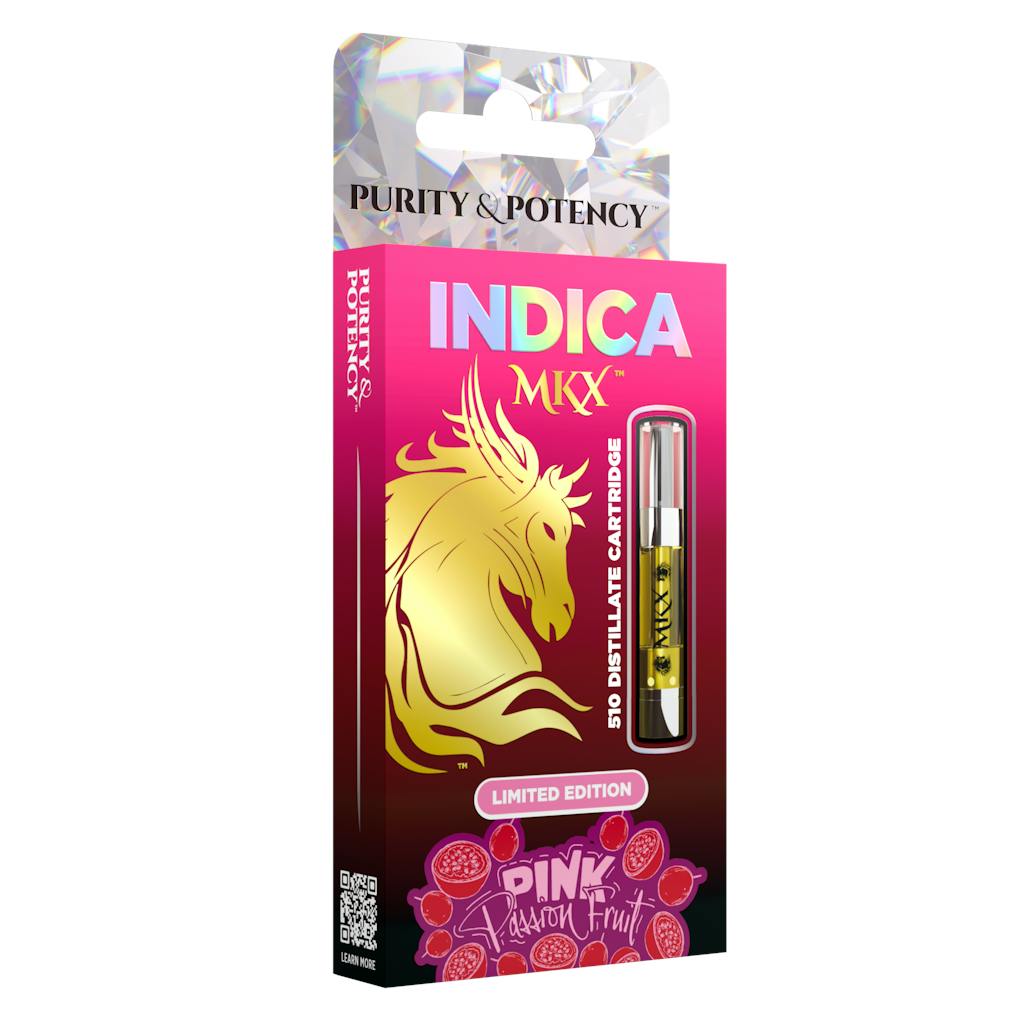 Photograph of product: MKX - 1g Cart - Limited Edition Pink Passion Fruit Indica