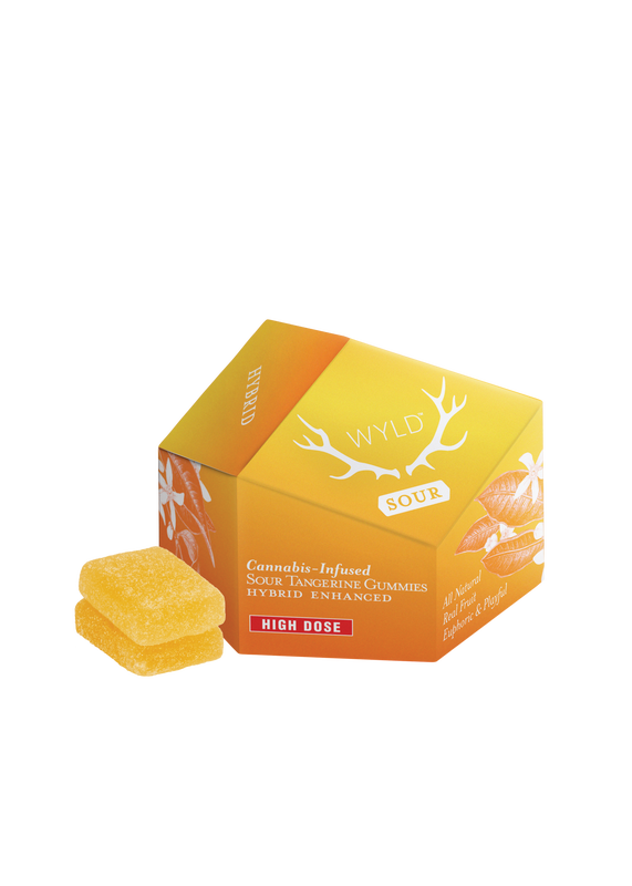Photograph of product: Sour Tangerine - Gummies - 200mg