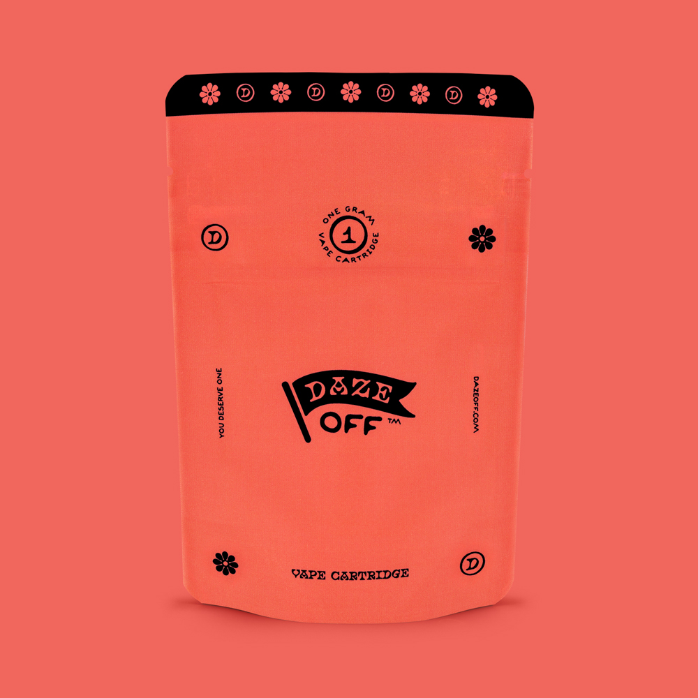 Photograph of product: DAZE OFF - CART DISTILLATE - 1G - PORCH SWING - Oui'd