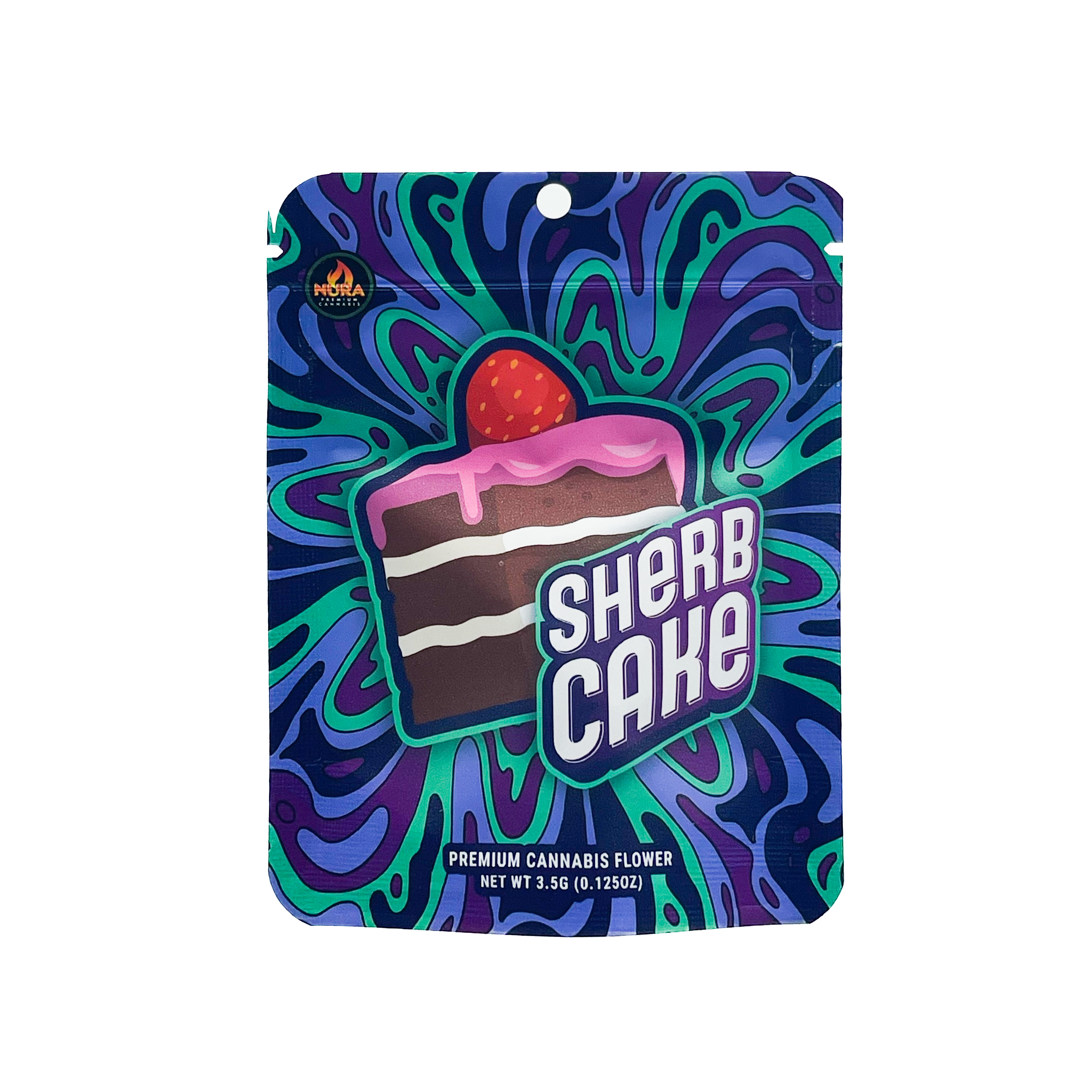 Photograph of product: Nura Sherb Cake 1/8 - 28g