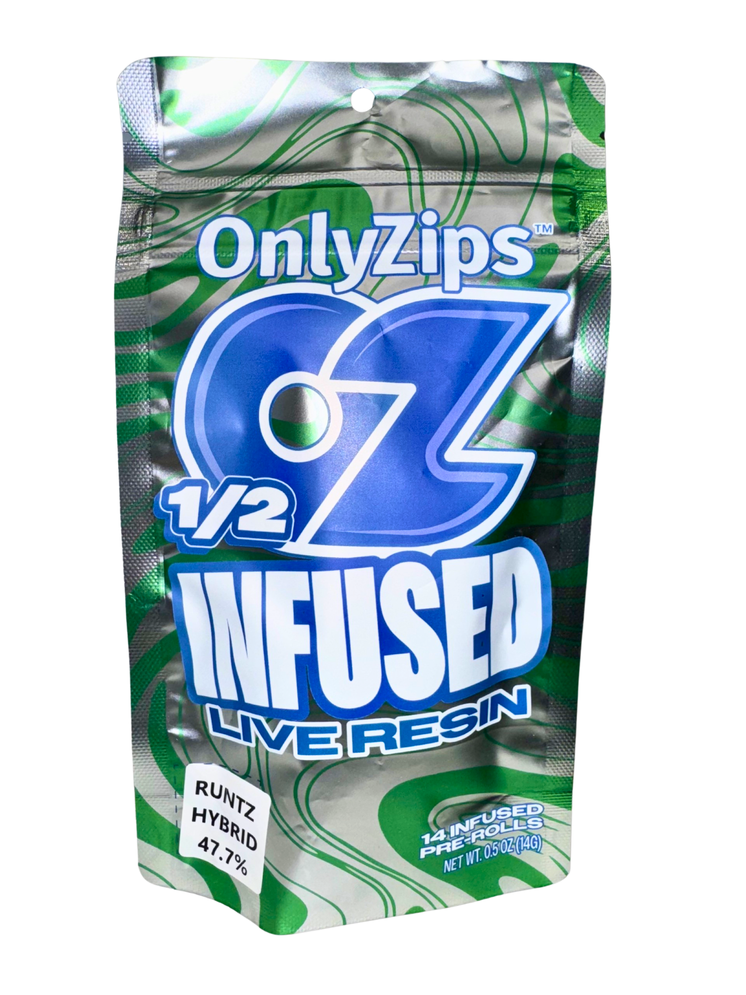 Photograph of product: Runtz - 14pk Live Resin Infused PRs