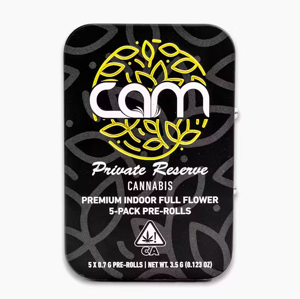 Photograph of product: CAM Super Silver Haze Oui'd Preroll 5pk 3.5g