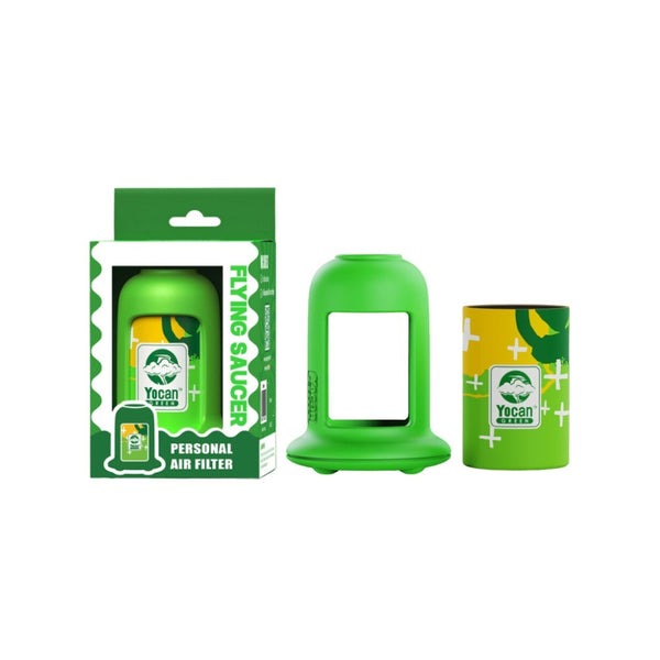 Photograph of product: Yocan Green - Personal Air Filter - Flying Saucer - Green