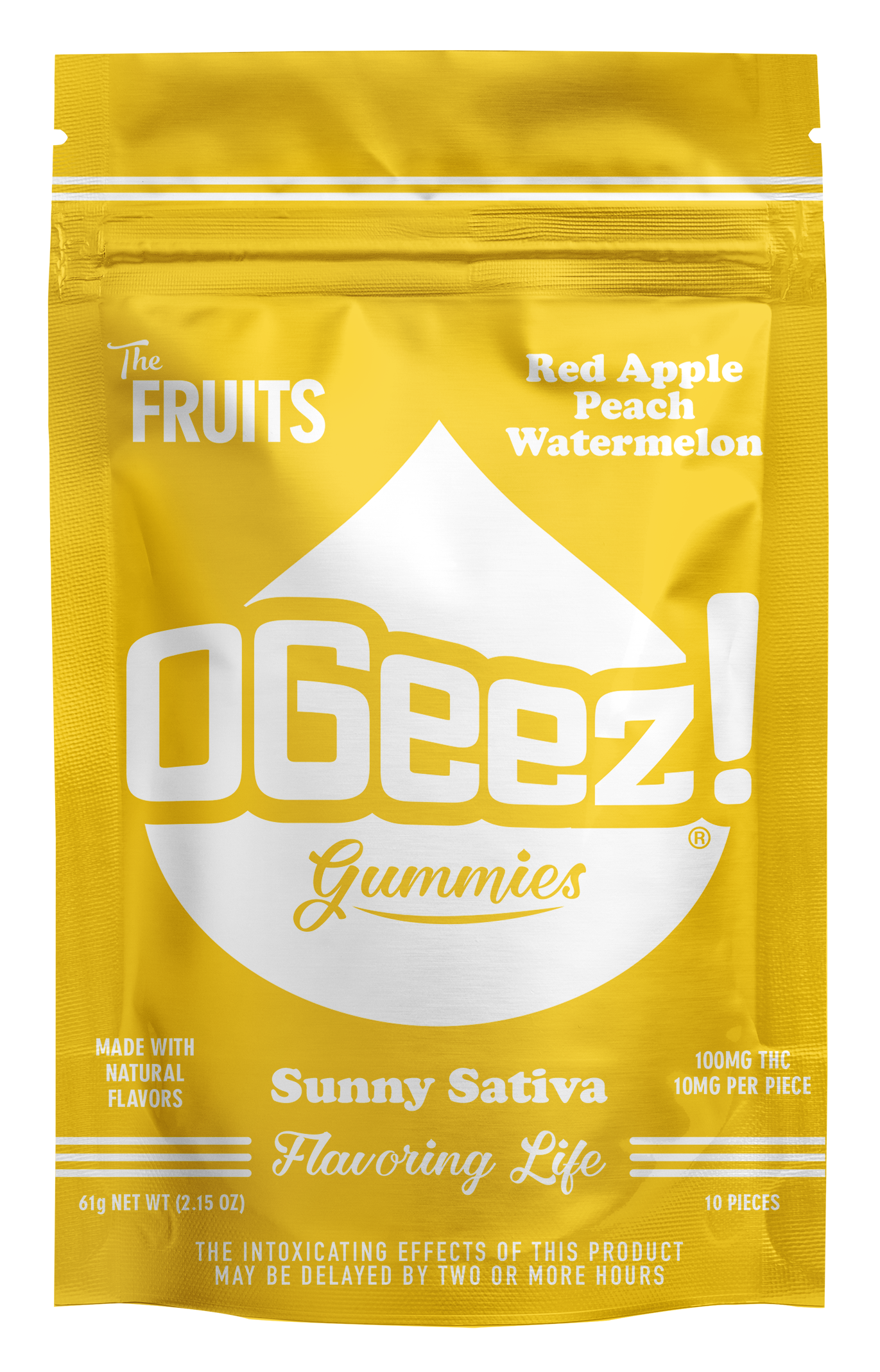 Photograph of product: Gummies | The Fruits (Oui'd) | 10 pk
