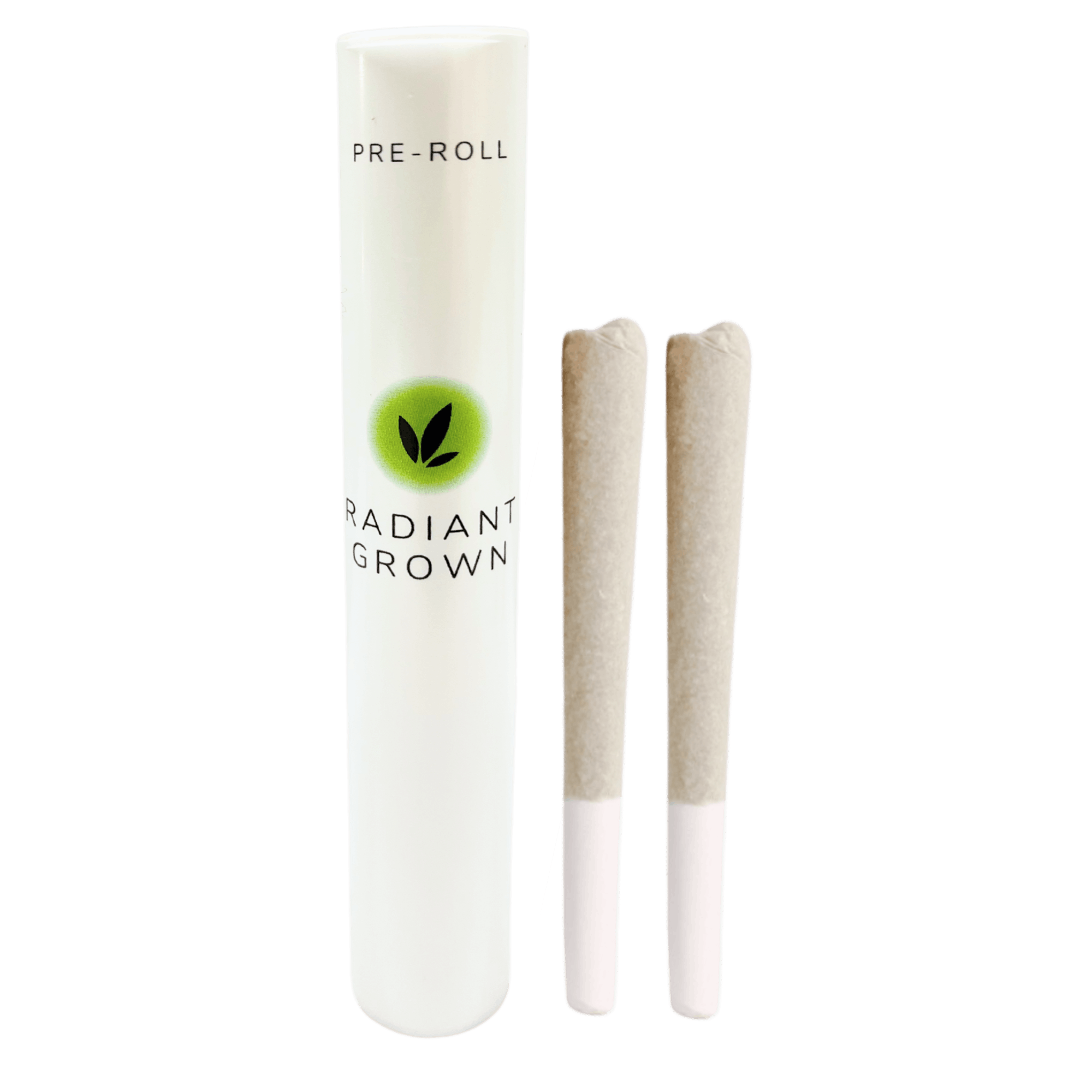 Photograph of product: Radiant Grown Green Crack | Preroll - 1g 2pk