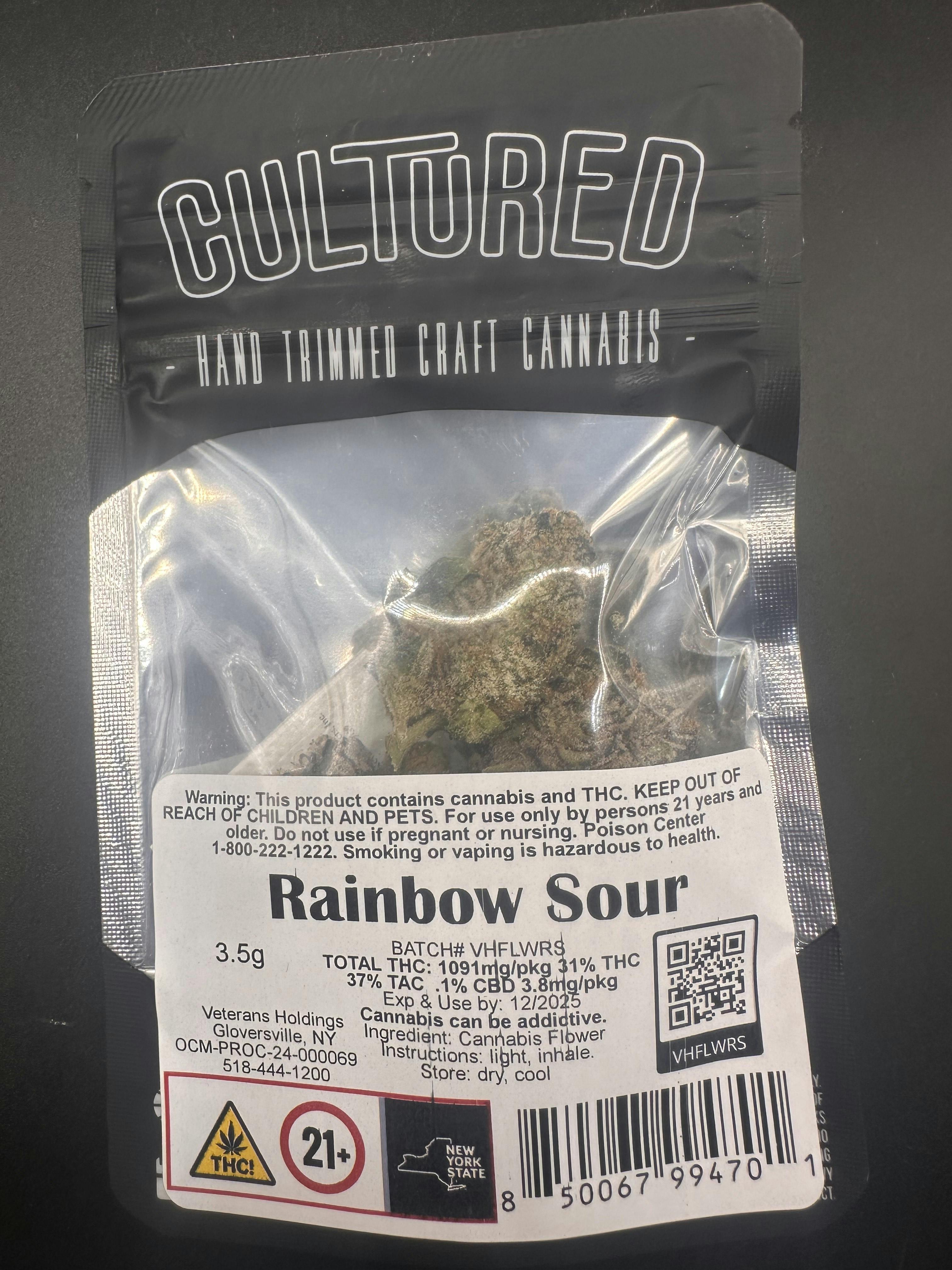 Photograph of Product: Cultured - Rainbow Sour - 3.5g