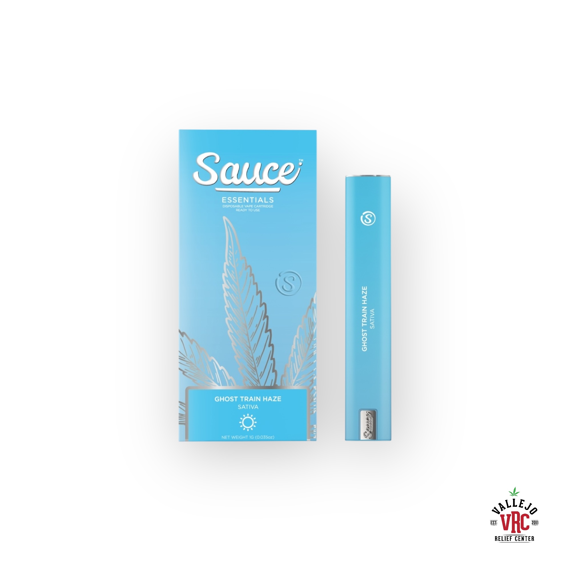 Photograph of product: GHOST TRAIN 1.25G DISPOSABLE