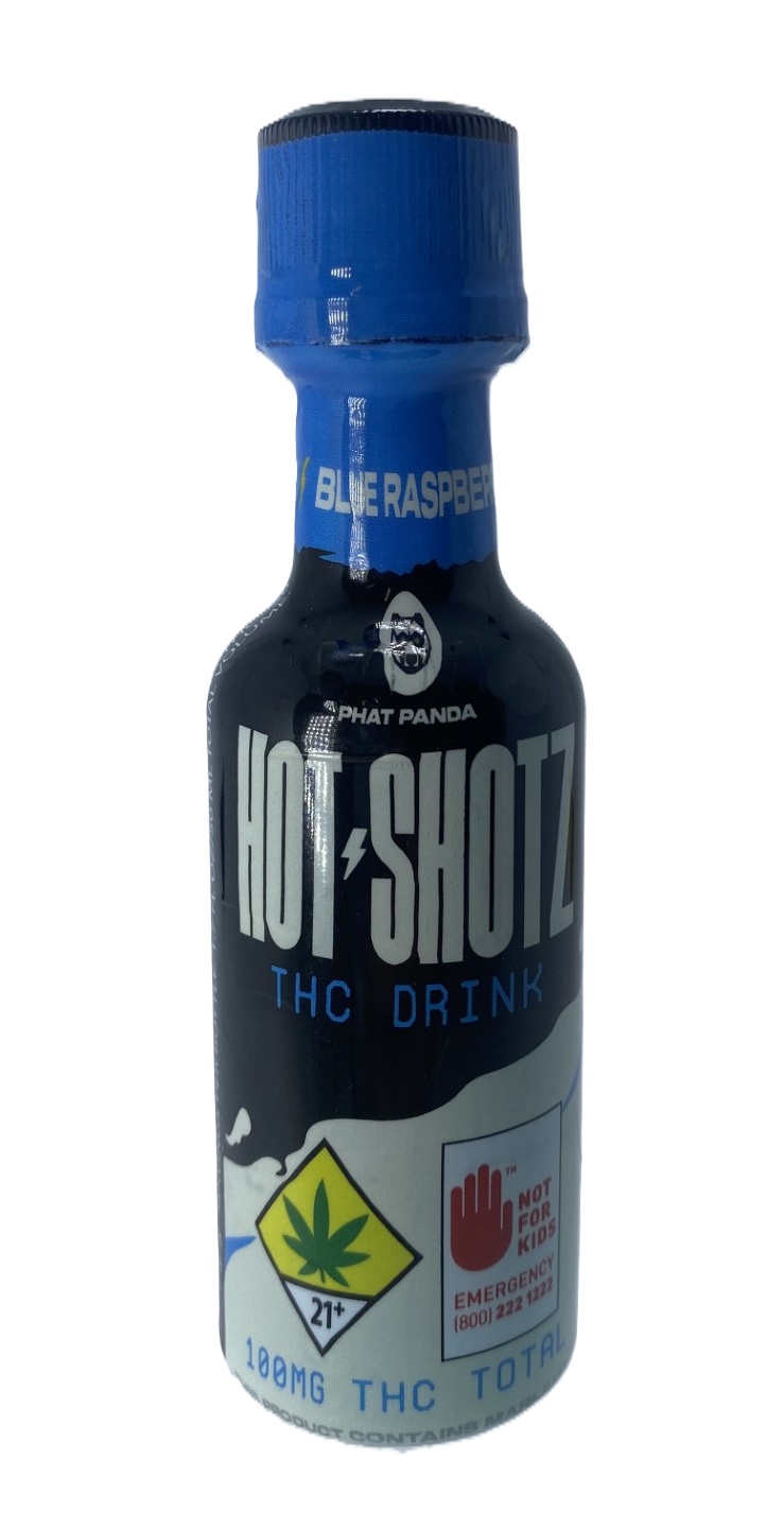Photograph of product: Blue Raspberry TH-oui Shot Hot Shotz 100mg | 2oz