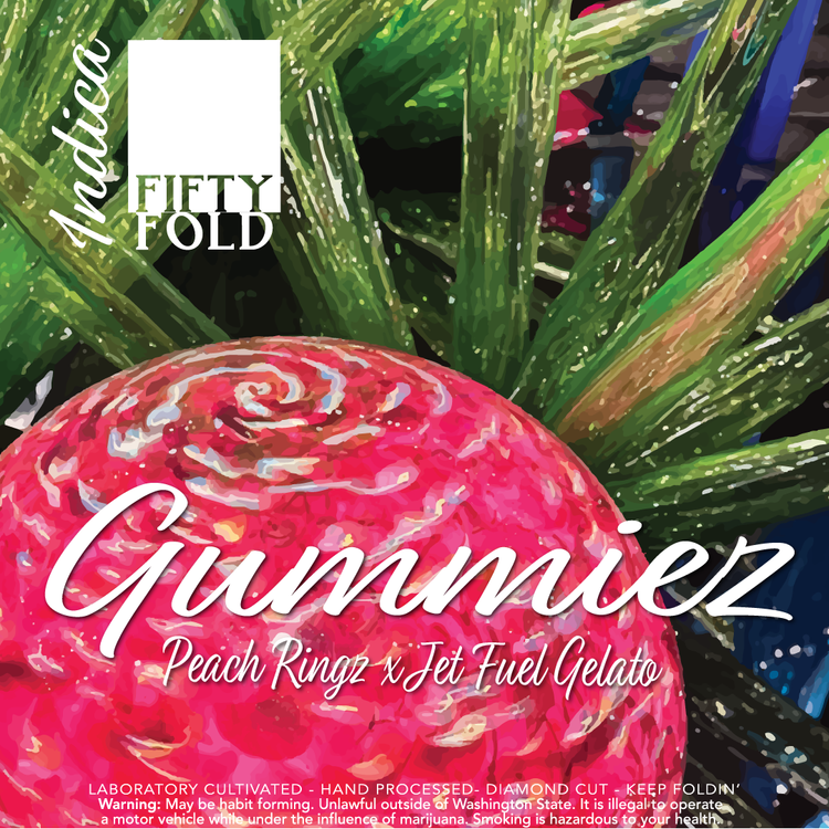 Photograph of product: Fifty Fold - Gummiez 1g