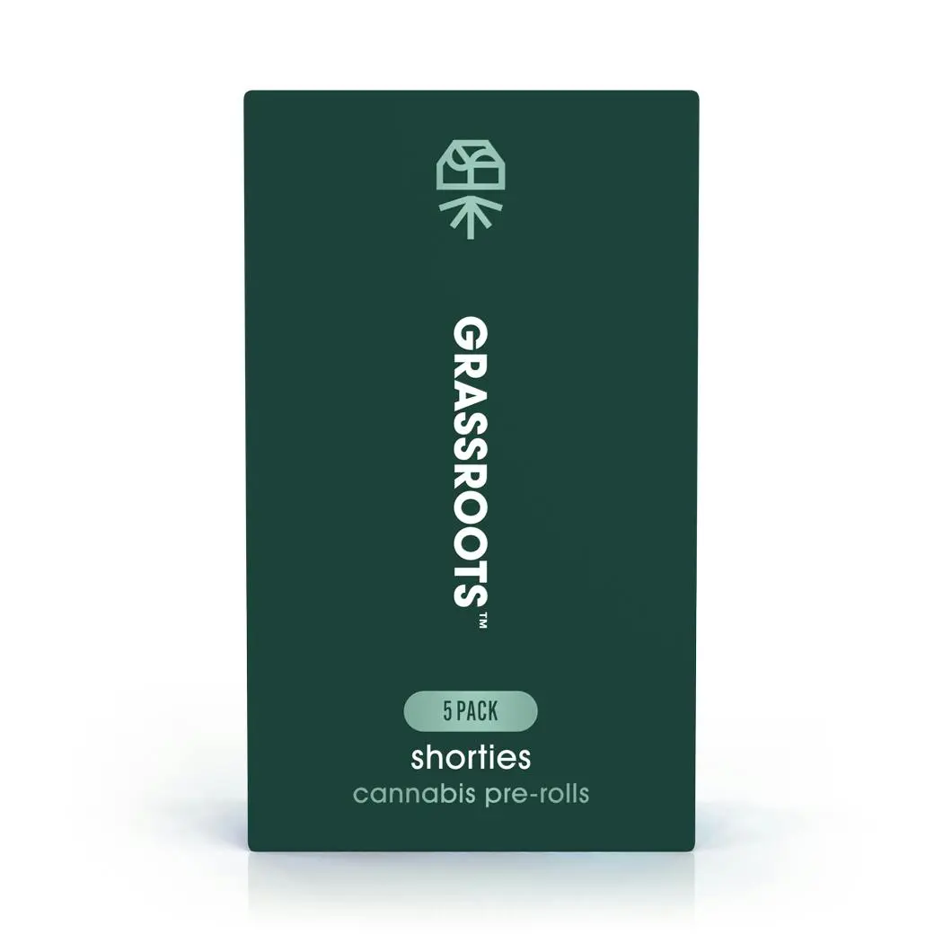 Photograph of product: Grassroots Kush Mints (I) Pre-Roll Multi Pack 0.4g 5pk