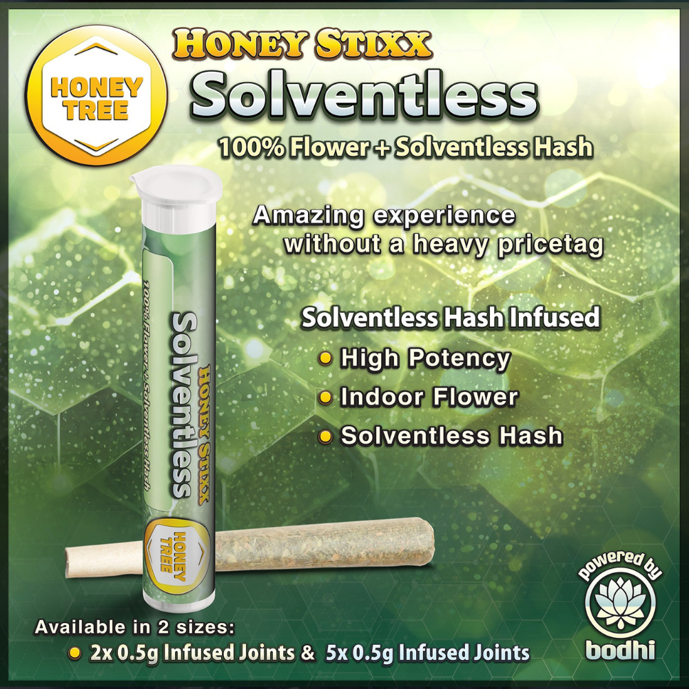 Photograph of product: Hype Train x Galactic Cherry Solventless Infused Honey Stixx Pre-Roll 2-pack | 1g total