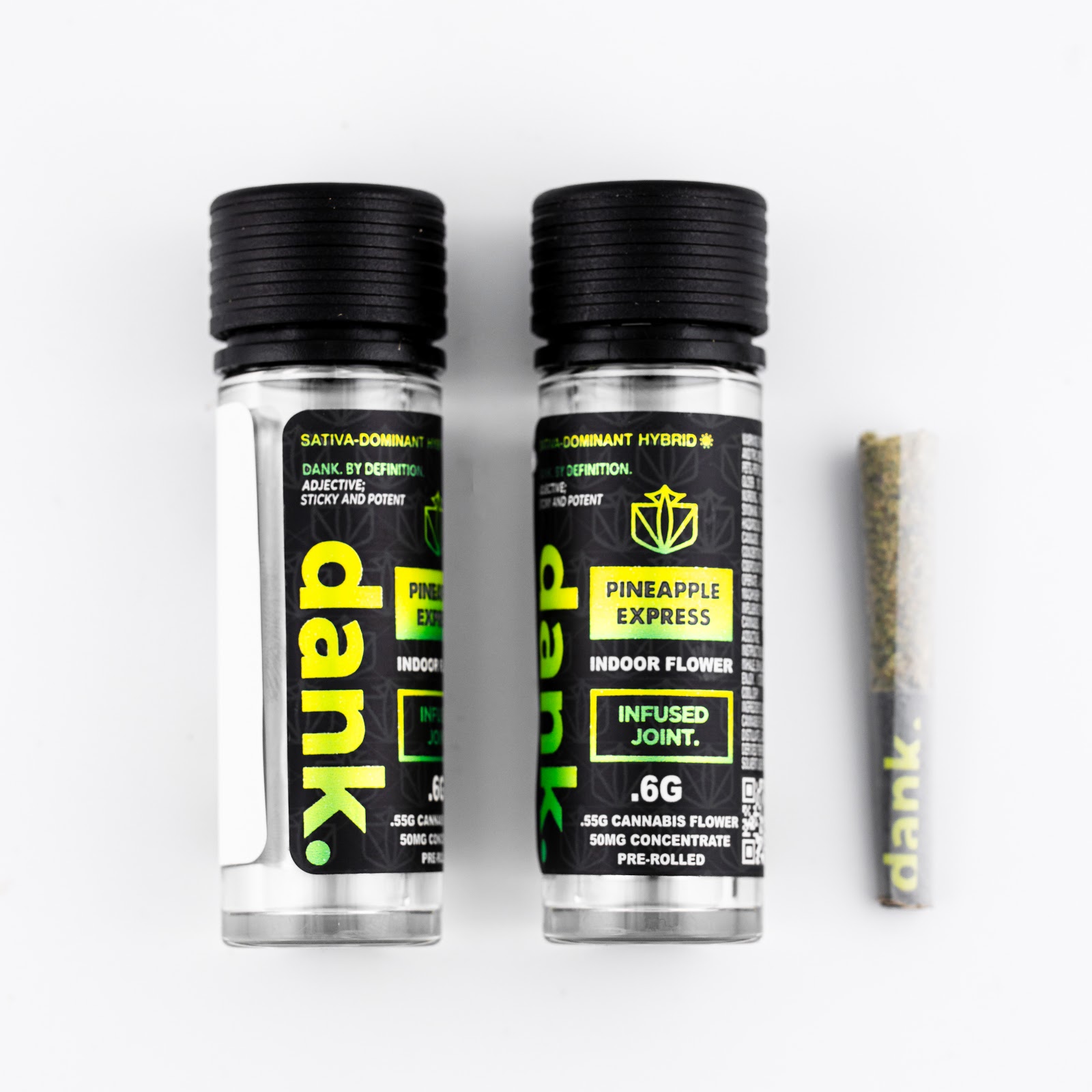 Photograph of product: Dank - Infused Pre-Roll - Pineapple Express (S)