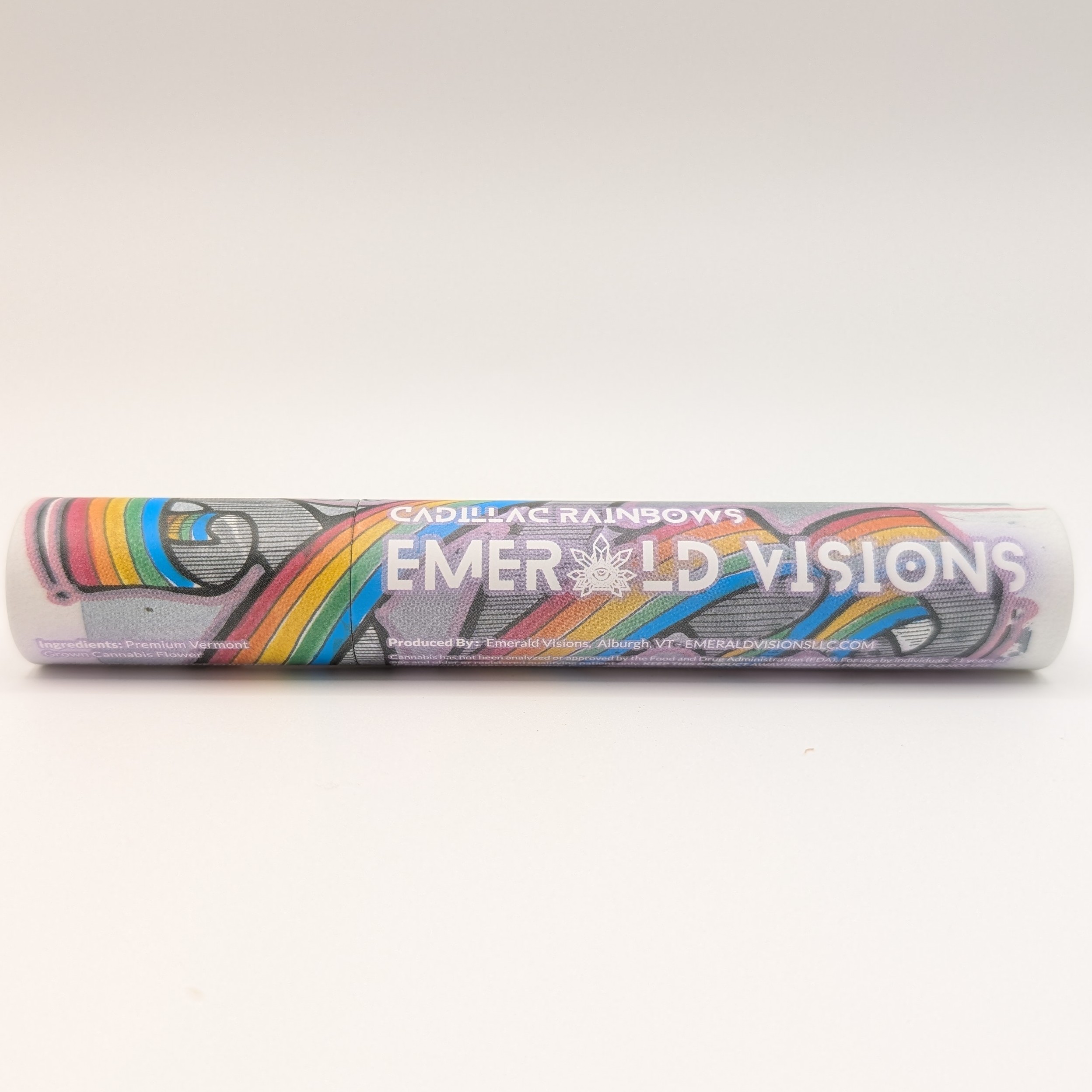 Photograph of Product: Cadillac Rainbows 1g Pre Roll (EV)