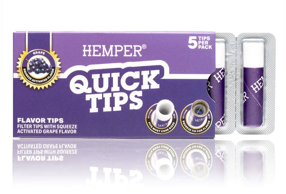 Photograph of product: HEMPER QUICK TIPS GRAPE